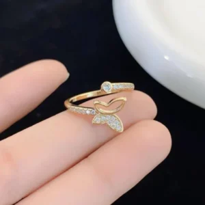 Lunara Butterfly Ring